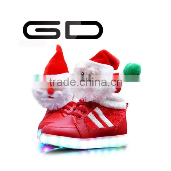 GD Baby Favorate Sofy Warm Shoes Stylish LED Flashing Light Shoes for Kids photo-2