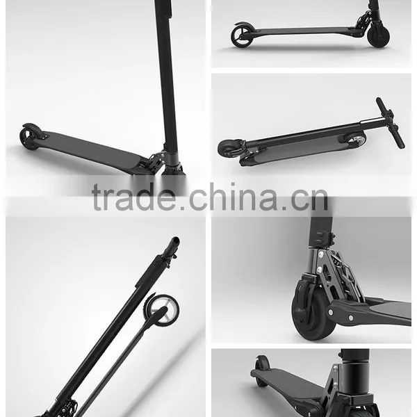 24v 250w Carbon Fiber Electric Scooter ;fasion Design Carbon Fiber Scooter 6.3kg photo-4