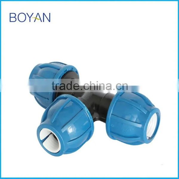 Manufacturer in China PP Compression Fitting Round Socket photo-3