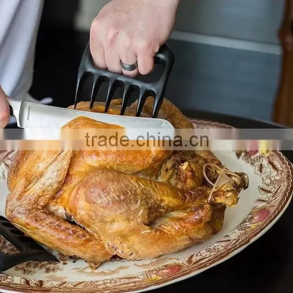 Meat Claw Perfect for Pulled Pork & Serving Roasted Meats Such as Turkey and Chicken Meat Handler Forks Vegetable Kitchen photo-3