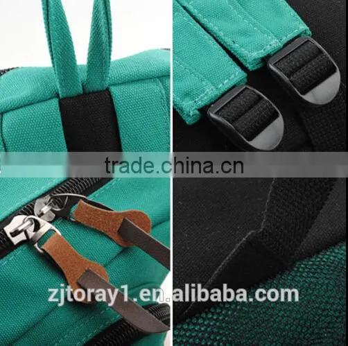 Wholesale Custom Canvas School Backpack Manufacturer photo-4