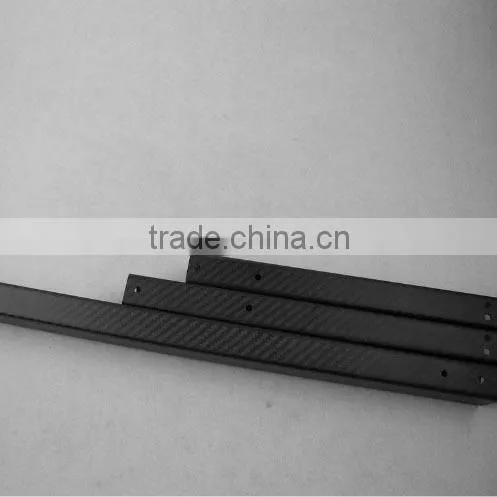 Corrosion Resistant Good Hardness Rectangular Carbon Fiber Tube Building Structure Use photo-2