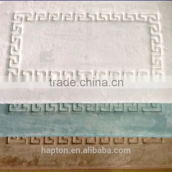 100% Polyester Anti-slip Backing Embossed Memory Foam Mat photo-2
