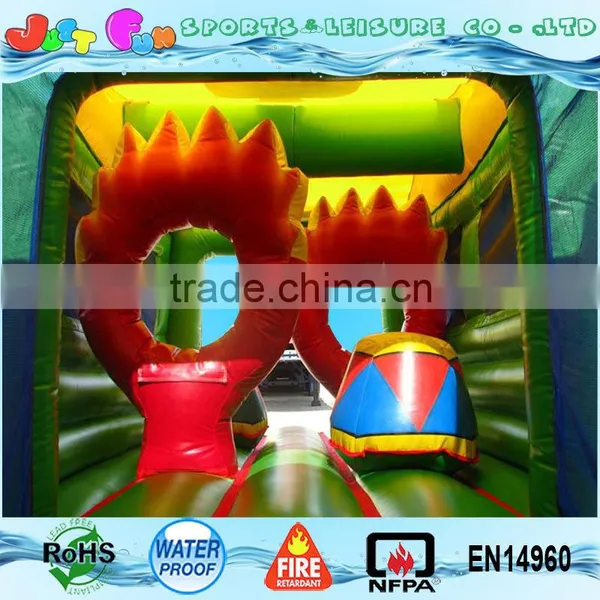 Hot Sell Kids Inflatable Train Obstacle Course Equipment,outdoor Obstacle Course Entertainment Equipment for Children Supplier's Choice photo-2