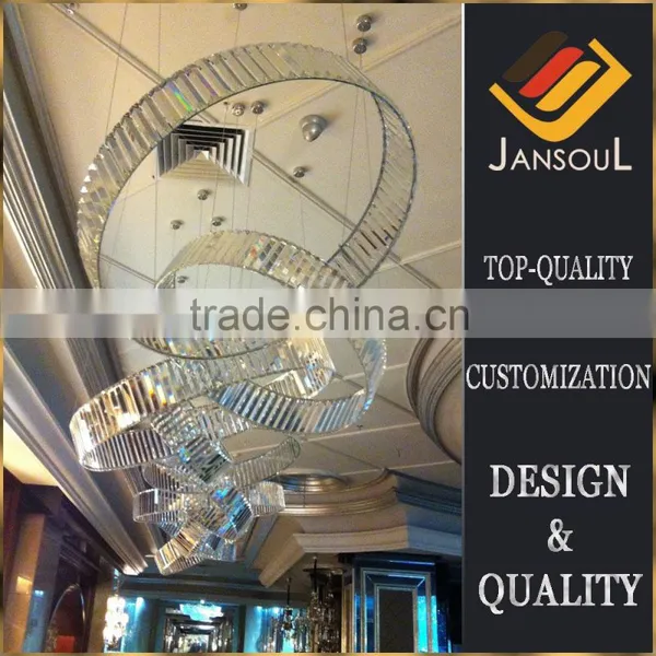 European Multi Circle Led Chandelier Light for Pendant