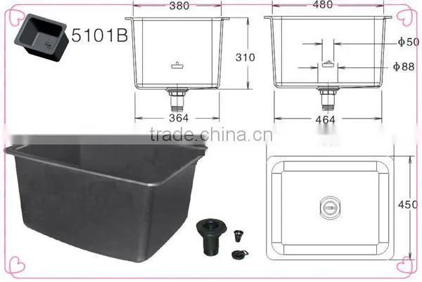 Steel Lab Work Bench Table With Sink photo-3