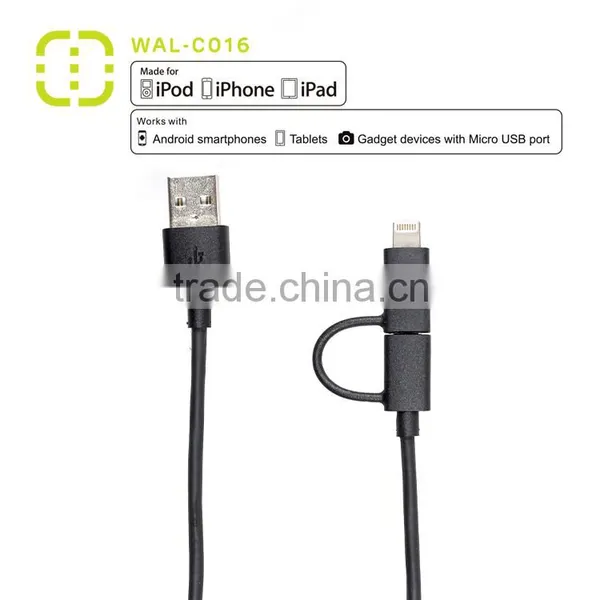 Save 20% Micro to MFI ( 2 in 1) Charge and Sync Cable photo-4