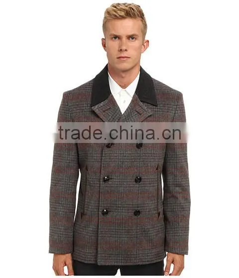 Double-breasted Button Coat Gentlemen Coat