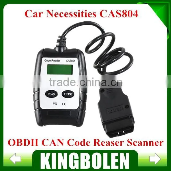 Car Necessities CAS804 OBDII Car trouble reading code card read code machine tool cas 804 scanner