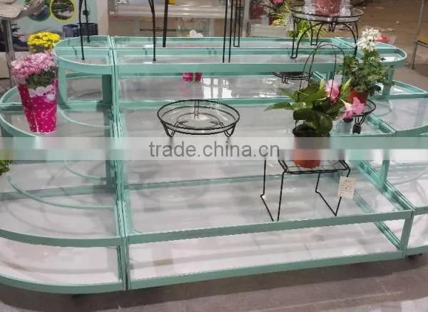 Tiffany Blue Flower Show Rack, Display Platform photo-2