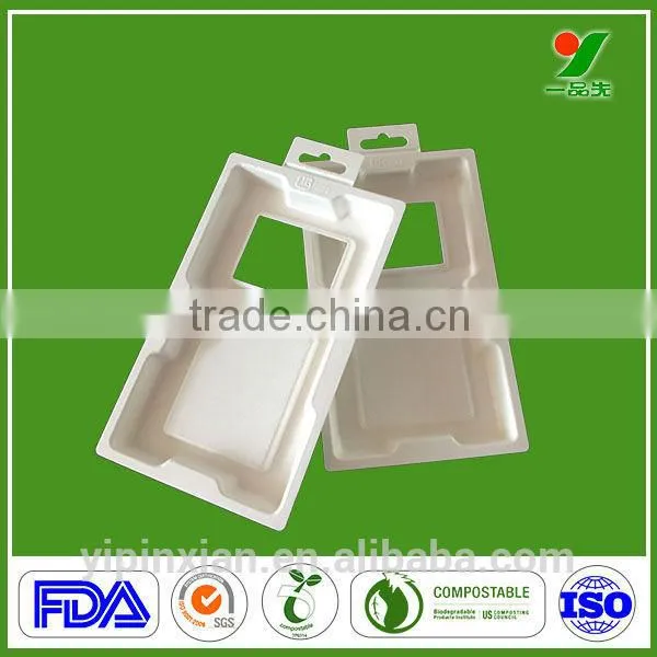 Recycled Business Industrial Environmental Paper Pulp Pallets Packaging for Cell Phone photo-3