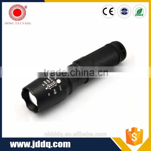 Adjustable Bright Flashlight ZOOM LED Flashlight Torch Camping Led Flashlight