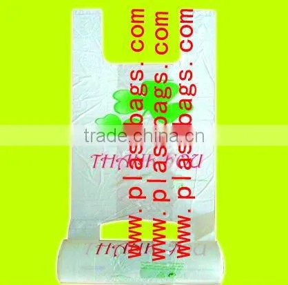 HIGH QUALITY HDPE Plastic T-shirt Bags