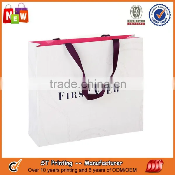 Custom paper bag vector