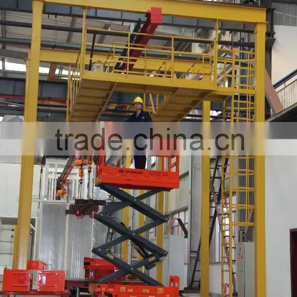 6.6m Max Work Platform Battery Power Scissor Lift photo-4