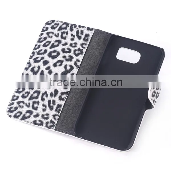 2015 the Most Fashionable Mobile Phone Accessories, Folio Pattern PU Leather Grain Flip Style Case for Smart Phone photo-3
