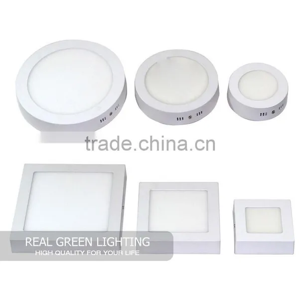 Square LED Surface Mounted Panel Light 6w SMD2835 High Luminous photo-4