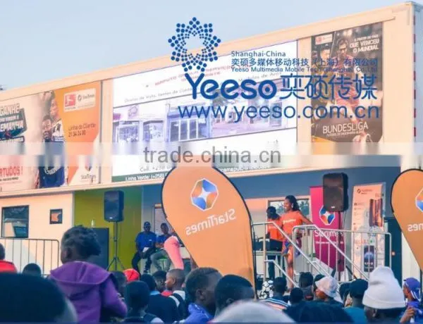 YEESO Mobile LED, Mobile LED Advertising Stage Container C40for Outdoor Publicity and Advertisement! photo-2