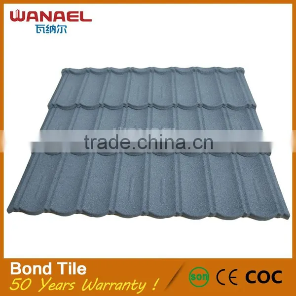 Colorful Stone Coated Corrugated Galvanised/Galvalume Sheet Metel Roof photo-2
