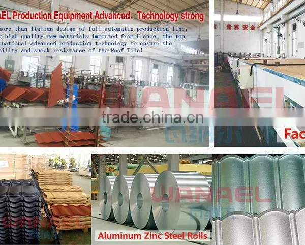 European Light Weight Mix Color Classic Roof Tile photo-5
