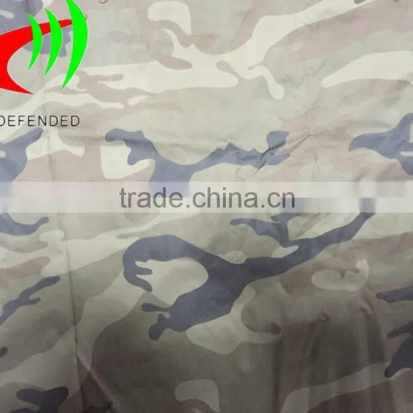 380T Camo Printing Nylon Taffeta Fabric