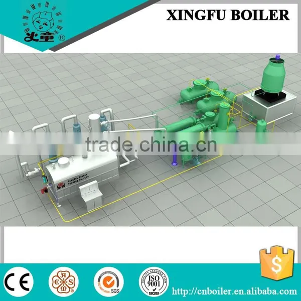 Saving Energy 20% Latest Design Tyre Pyrolysis Oil Distillation Plant Manufacturer photo-3