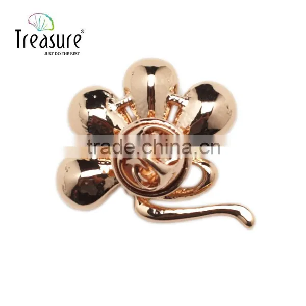 Gemstone Jewelry ga Color Flower Brooch Pin for Christmas Brooch Gift photo-3