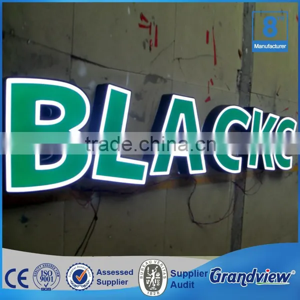 Custom Outdoor Advertising Acrylic Frontlit Dimensional Letters photo-2