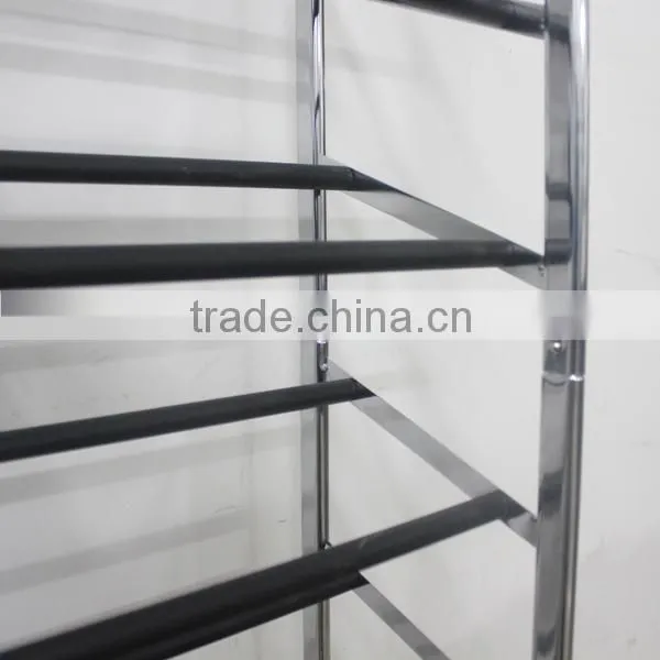 Practical 10 Tiers Shoe Display Rack Anti-slip Moveable Shoes Shelf photo-3