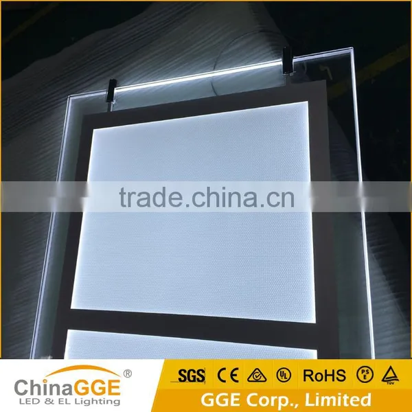 Real Estate Agency Window Display LED Light Pockets LED Real Estate Agent Acrylic Display Window LED Light Pockets photo-2