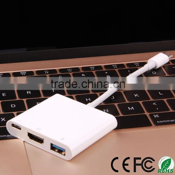 USB 3.1 Type-c Usb Cable With Digital VGA Adapter and USB 3.0 and Type c Female photo-5