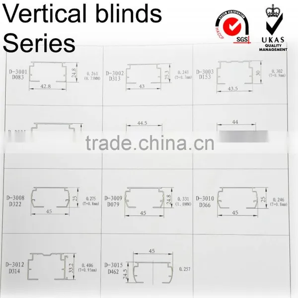 Hot Sell Vertical Blinds Components