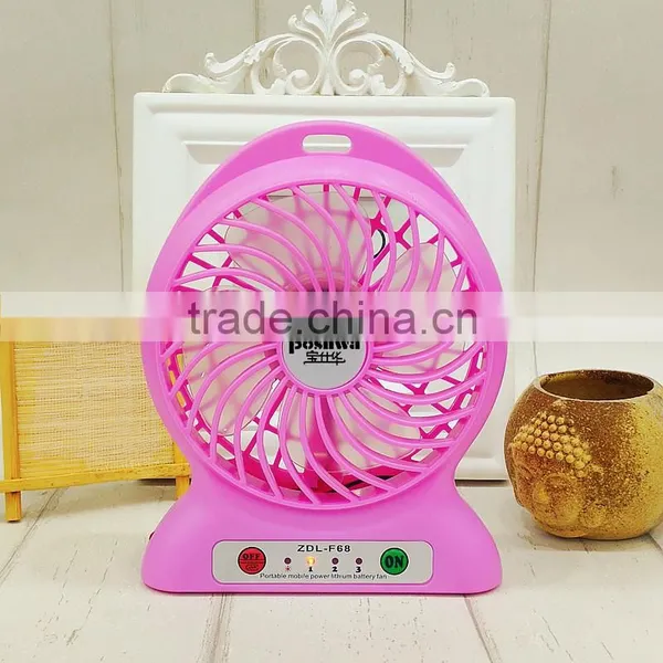 LED Light Charging Fan Hot-repelling Air-cooling Fan Supplier's Choice photo-6