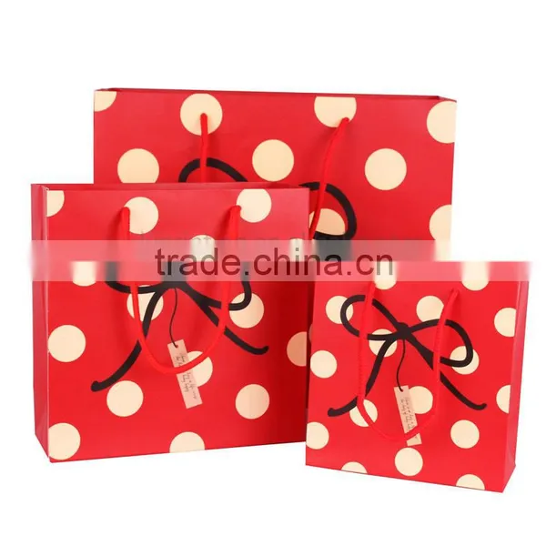 2016 Wholesale Decorative Gift Paper Bag Printing Quality Choice photo-5