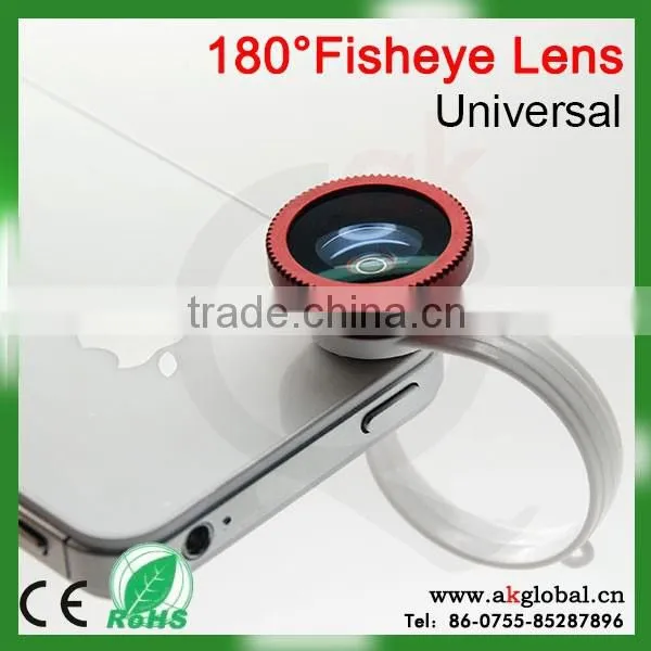 180 Degree Fish Eye Lens With Clip,fisheye Lens Mobile,mobile Phone Camera Lens photo-4