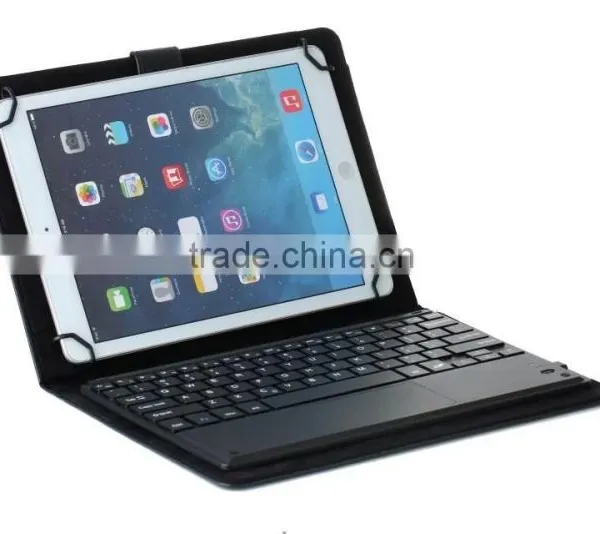 7-10 Inch Tablet pc Universal Bluetooth Keyboard With Leather Case for Android Win8 Dual System With Touch Pad Bluetooth 3.0 photo-2