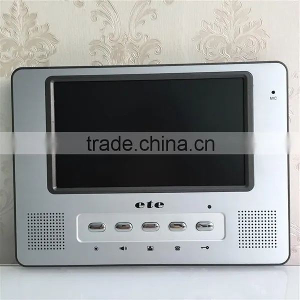 7 Inch TFT-LCD Screen Smart Home Automation Video Door Phone Intercom System Ding Dong Door Bell Video Door Bell photo-2
