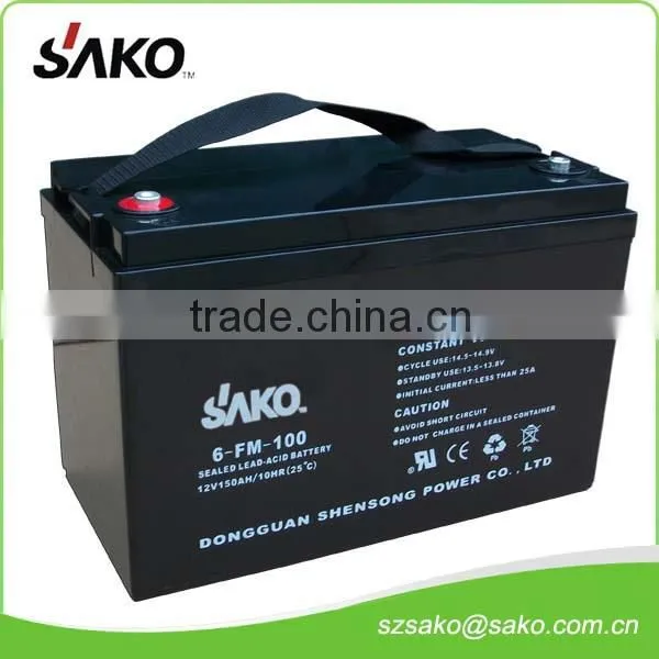 12V200AH VRLA Maintenance Free Solar Battery With 10 Years Life Design photo-4
