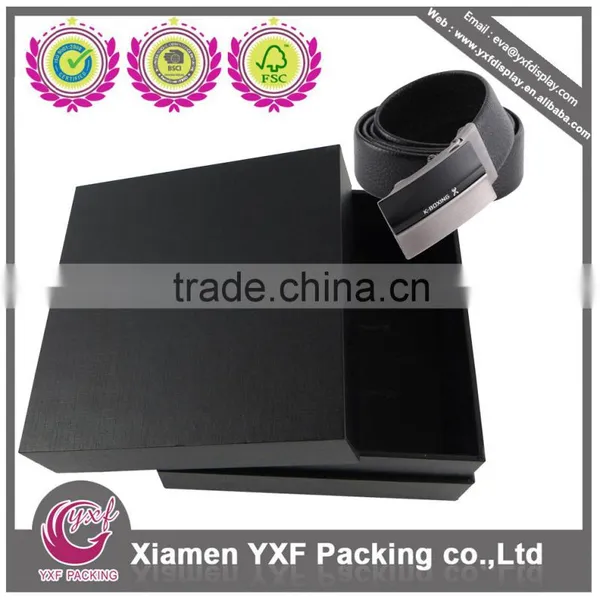 Black Gift Box for Belt Packing photo-3