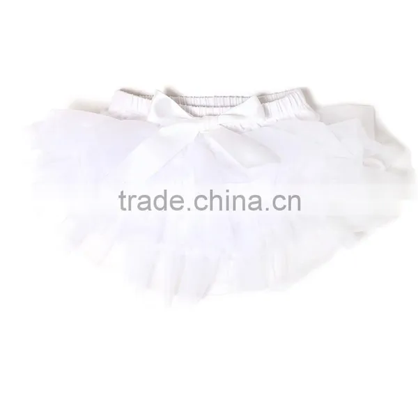 New Design Cute Summer Girl Short Underwear Ruffle Soft Baby Chiffon Hot Pants photo-2