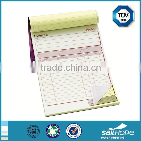 Special Exported Custom Made Invoice Book