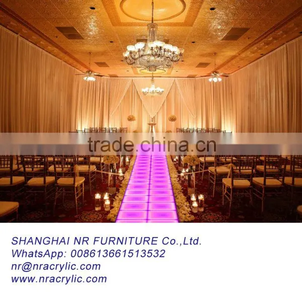 White Cheap Led Dance Floors Set for Wedding and Party Decoration photo-2