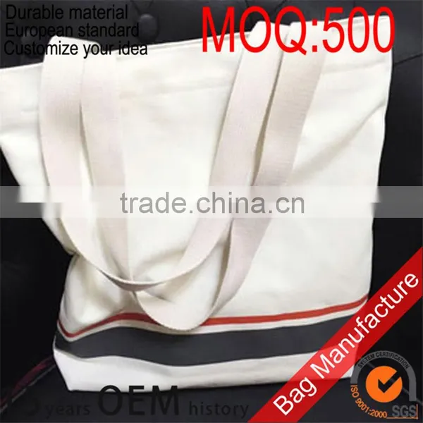 Custom Promotional Recyclable Cotton Canvas Bag photo-4