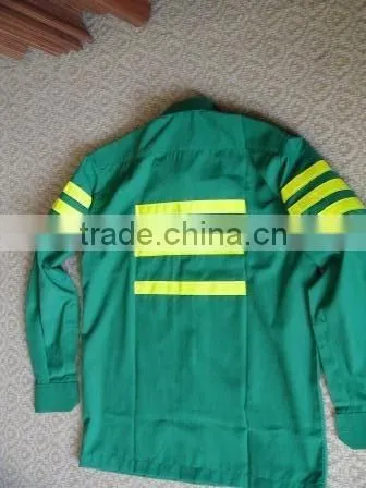 Green High Quality Wholesale Fashion Europe Market TC Overall Work Cloth photo-2