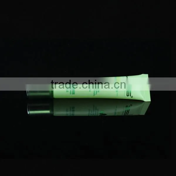 20ml needlepoint plastic cosmetic tube for eye cream with tip nozzle