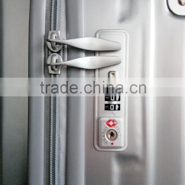 TOP and High Quality Hard ABS+PC Bright Trolley Luggage Set photo-5