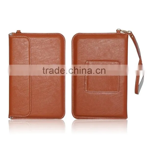 PU Leather Envelope Pouch for Tablet With Stand and Strap Universal Design photo-3