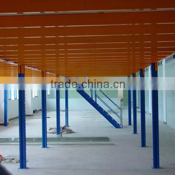 Warehouse Steel Mezzanine Racking Floor System photo-3