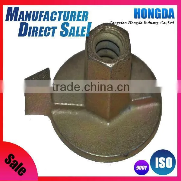 Formwork Cast Nut Galvanzied Wing Nut With Stiffeners photo-6