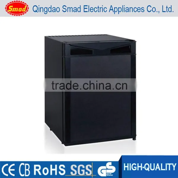 Noiseless Portable Table Top Single Solid Door Hotel Minibar Cabinet photo-2
